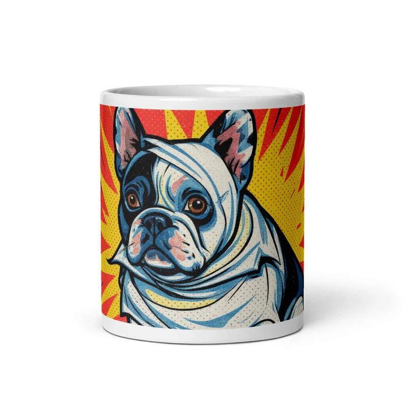 Comic Book Hero on a mug