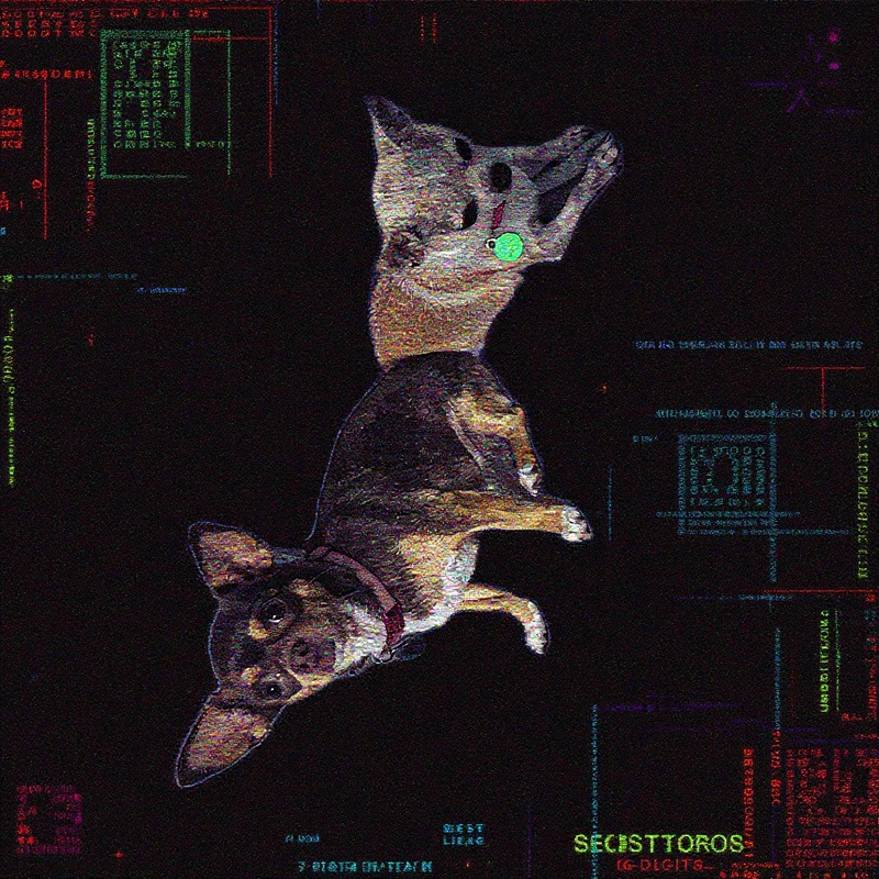 Glitch Art style example