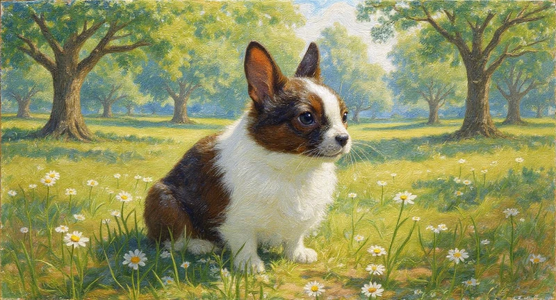 Impressionist Garden style example