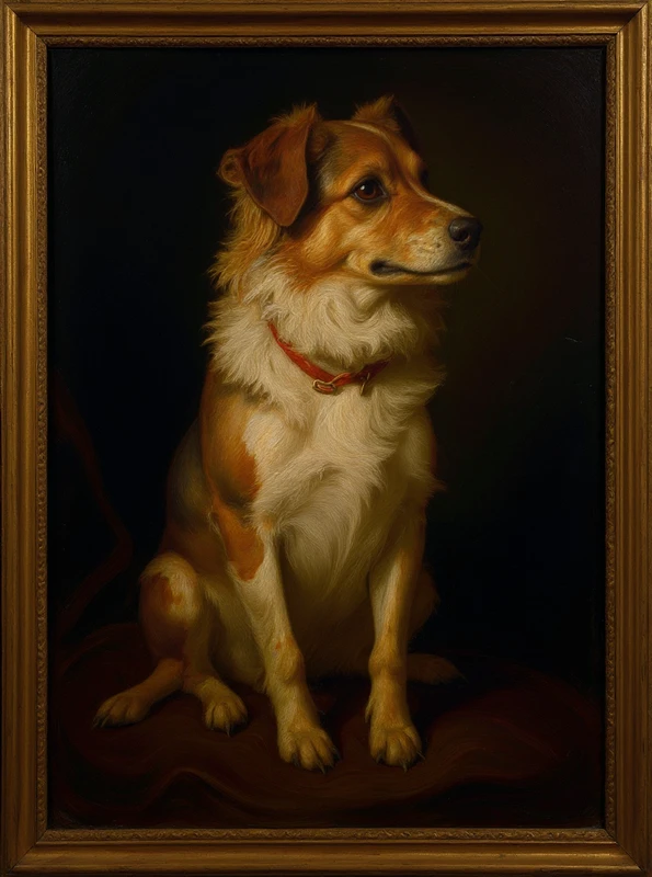 Renaissance Portrait AI art example